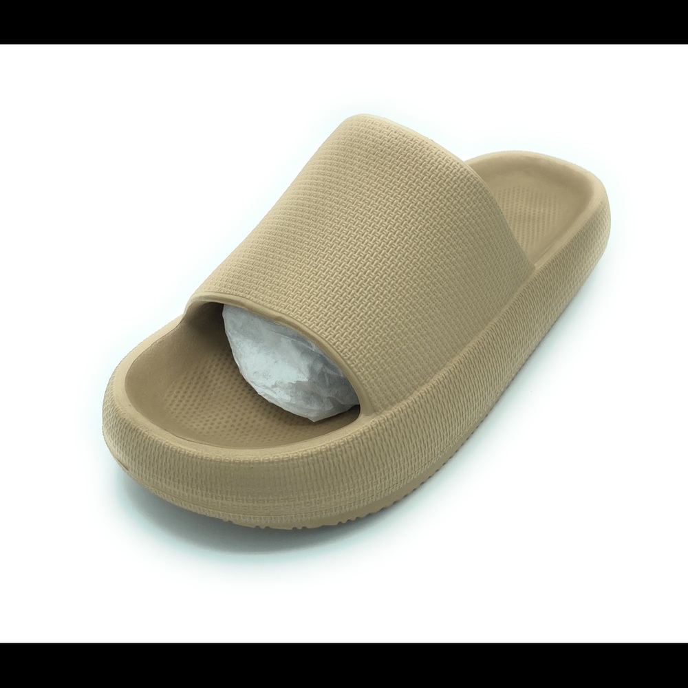 Ball Band Womens Vibe Slide Sandals Beige Size 7 W